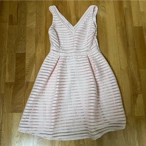 Ever New Melbourne Light Pink Lace Detail Dress